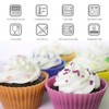 Mirenlife Reusable and Non-stick 2 Inch Mini Size Silicone Baking