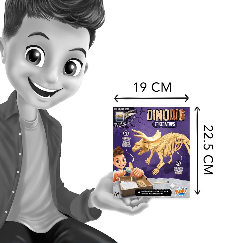 Dino dig Triceratops Dinosaur Digging 20 cm