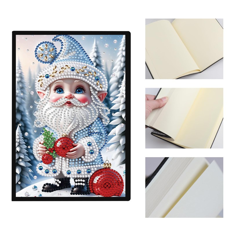 DCIDBEI Notebooks Diamond Painting Notebook A5 Diamond Painting Journal Book