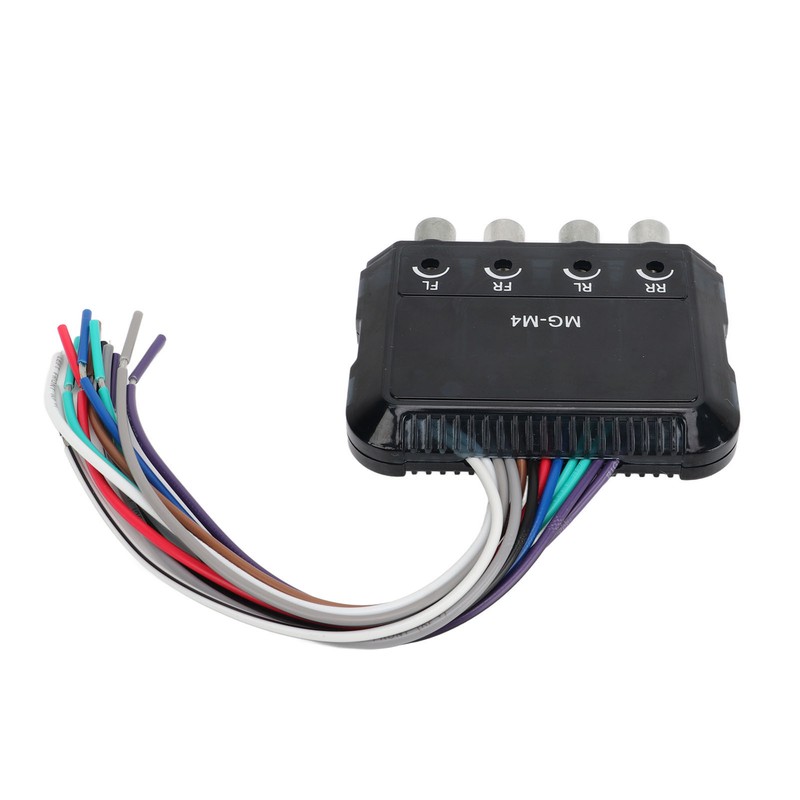 High to Low Audio Converter 4 Channel Anti Interference Reduce