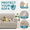 Turquoize 3 Piece T Cushion Sofa Slipcovers Stretch Couch Cover