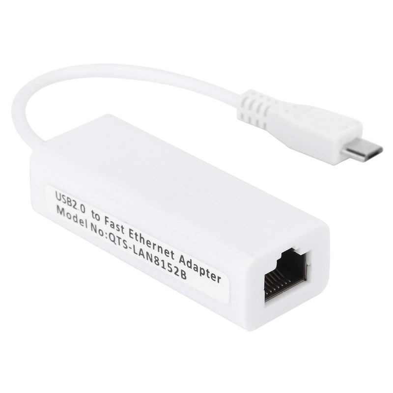 Micro USB to RJ45 Ethernet Adapter for Raspberry PiZero 1.3