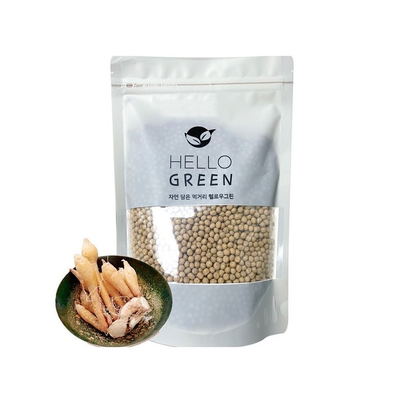 헬스보조 건강환 헬로우그린 건강한 판두라틴 핑거루트환 500g 팩 Hello Green
