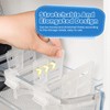 ASTIMESA Adjustable Clear Fridge Divider Set, Retractable Fridge Door Organizer
