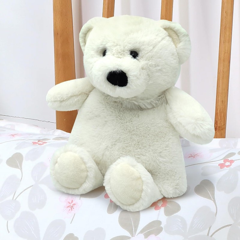 Daniel James Warm Hugs Microwaveable Plush Polar Bear - Heatable