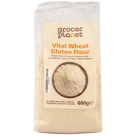 Grocer Planet - Vital Wheat Gluten Flour (600g) - Natural | GMO Free | Vegan Friendly