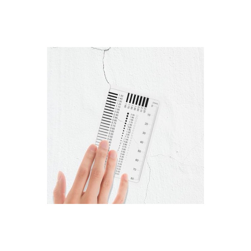 Crack Width Gauge, Concrete Crack Gauge, Width, Ruler, Width, Crack