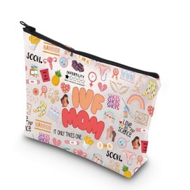 IVF Mom Makeup Bag IVF Transfer Day Gift Infertility Awareness Gift IVF Pineapple Makeup Bag (IVF MOM UK)
