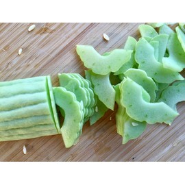 TomorrowSeeds - Armenian Cucumber - 150+ Count - Yard Long Serpent Cucumber Snake Melon Pale Green Wild Kakri Metki Chanbar Heirloom Vegetable Seeds for 2025