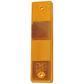 HELLA 8RA 002 023-021 Reflex Reflector - Lens Colour: Yellow - Bolted