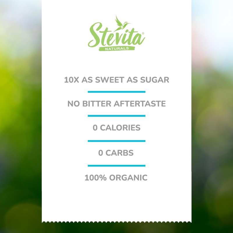 Stevita Organic Stevia - 16 oz - Stevia & Erythritol
