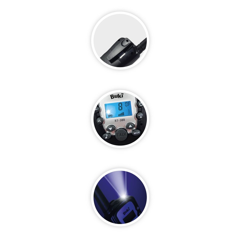 Buki - TW01 - Walkie-talkie, multicolore