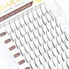NAGARAKU Spike Eyelash Extensions, Self-Planting, Individual Artificial Eyelashes, Wispy Manga,