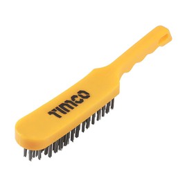 TIMCO Plastic Handle Scratch Brush - Steel