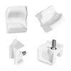 (4Pack) 7009399 for SubZero Freezer Basket Retainer + Nut Replacement