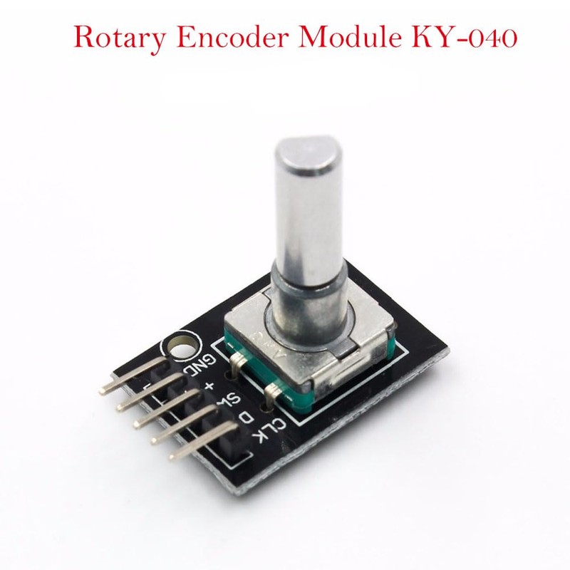 5PCS KY-040 Rotary Encoder Module Rotary Encoder Pushbutton Switch