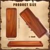 10 Pack Solid Wood Serving Trays Acacia Wooden Server Platter