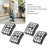 4PCS Vacuum Cleaner Strainer Filter Element Kit for Shark ZU560