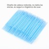 1100pcs Cepillos Interdentales Dentales Palillos de Dientes de Doble Cabeza