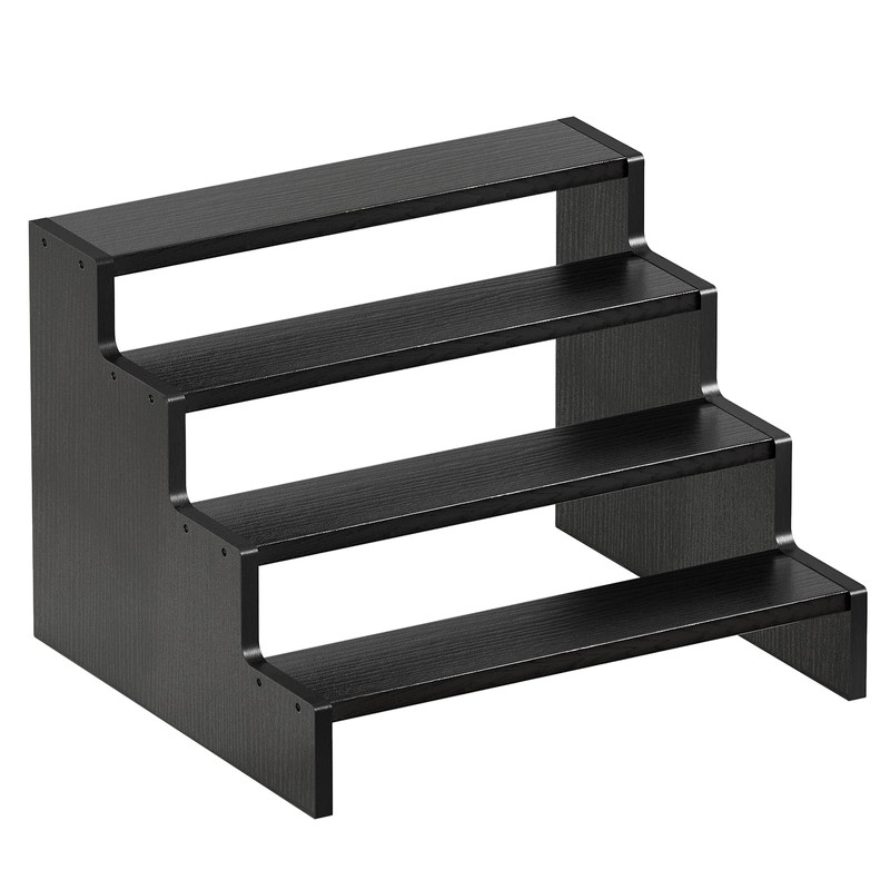 ProCase Wooden Cologne Organizer for Men, 4 Tier Perfume Organizer,