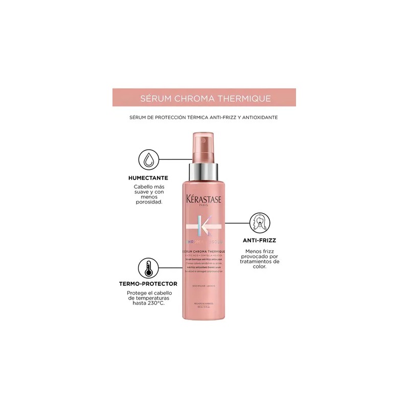 Kit Shampoo Y Acondicionador Kerastase Chroma Absolu 3 Pzas