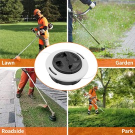 Trimmer Head for Stihl Autocut C26-2 FS 55/56/70/90/94/91/100/111/130/130T/131/240 4002 710 2137 460TC-EM Brushcutter, Bump Feed Brush Cutter Head Spool, Auto Cut Strimmer Head Replacement