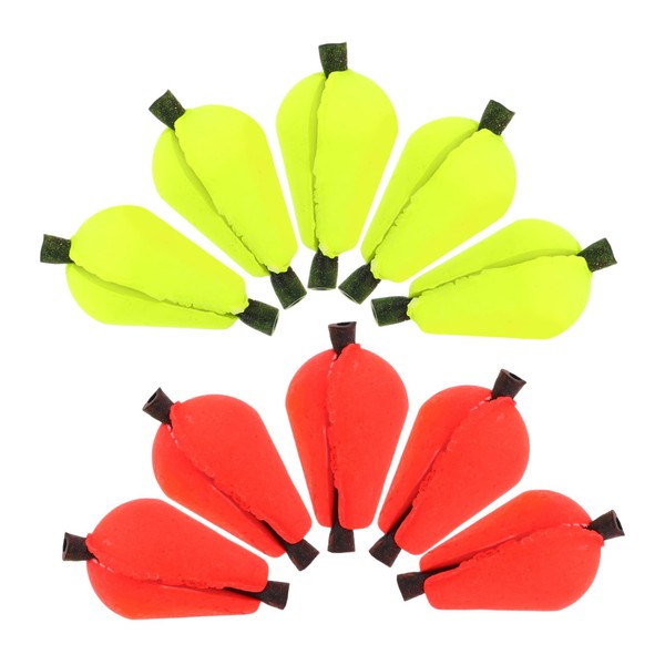 BESPORTBLE Pack Waterdrop Fishing Floats High Buoyancy for Rapid Streams