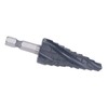 1/4in Shank Spiral Groove Step Drill Bit M35 Cobalt 4