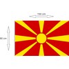 Macedonia Flag 90 x 150 cm - National Flag with