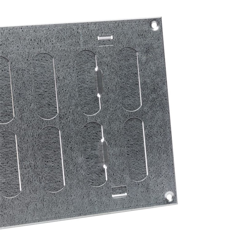 200x150 mm (8x6") Sliding Grille Made of Sheet Steel, galvanised