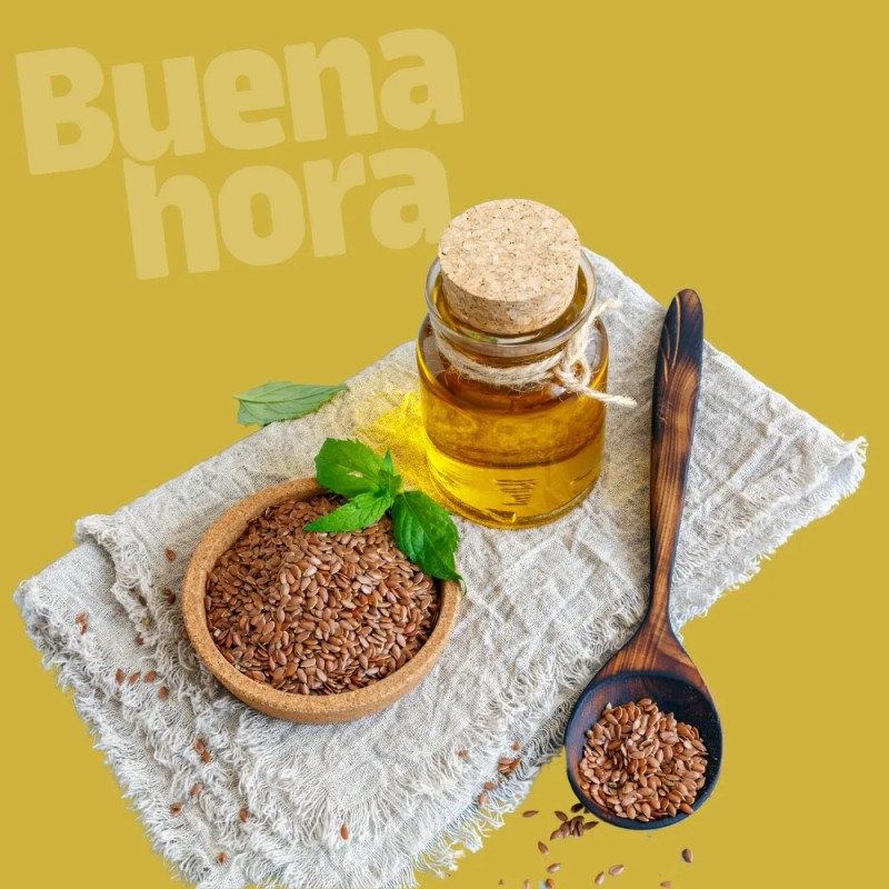 Semilla De Linaza Canadiense 1kg Fibra Natural Y Omega 3