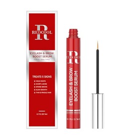 Eyelash Growth Serum,Boosts Natural Lash Development,eyelash serum,Enhance Natural Beauty, Hypoallergenic Oil Free,lash growth serum（Cherry Red）