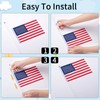 UGrandF 200 Pack World Country Flags on Sticks, Mini Handheld