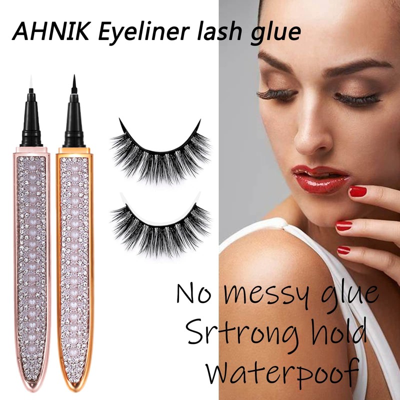 AHNIK Eyeliner Lash Glue Latex-Free Suitable for Sensitive Eyes -