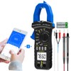 Medidor de abrazadera digital Bluetooth Multímetro ac dc amp Meter