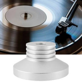 VGOL Record Weight Clamp Turntables Disc Stabilizer Suitable for LP Vinyl Turntables, Sliver