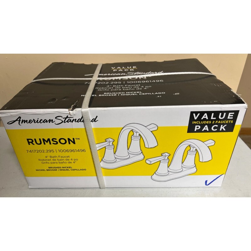 AMERICAN STANDARD RUMSON VALUE PACK (2 PACK) (BRUSHED NICKEL)