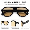 VANLINKER Retro Aviator Polarized Sunglasses for Men Women Trendy 70s