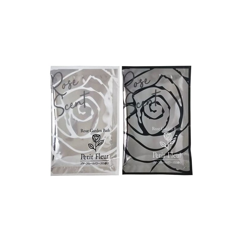 Bath Salt, Petit Fleur, "White" Rose Scent, Set of 10