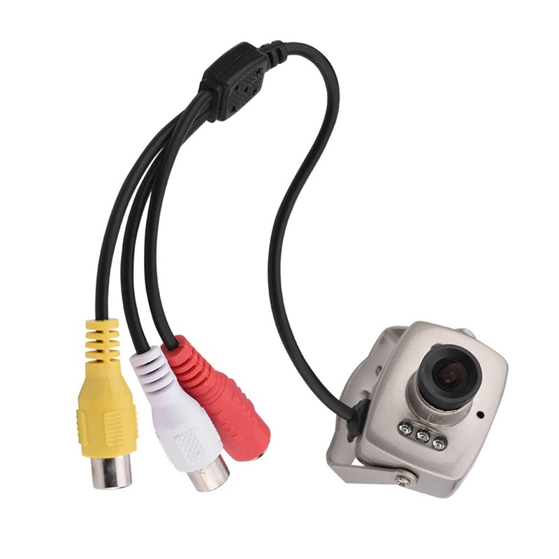 Mini Wired CMOS CCTV Security Camera Night Vision PAL NTSC
