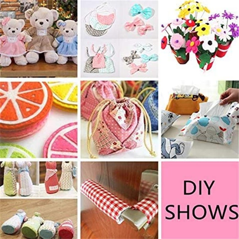42Pcs 10cm*10cm Cotton Fabric DIY Making Supplies Quilting Patchwork Fabric