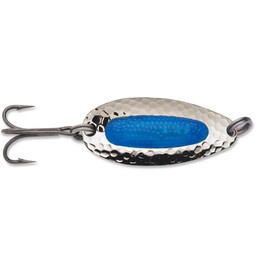Blue Fox 01-40-006 Pixee Spoon 2-1/2", 7/8 oz, Nickel Plated Fluorescent Blue