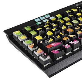 Skinit Decal Skin Compatible with K95 RGB Platinum Mechanical Gaming Keyboard - Skinit Originally Designed Chromatic 02 Design