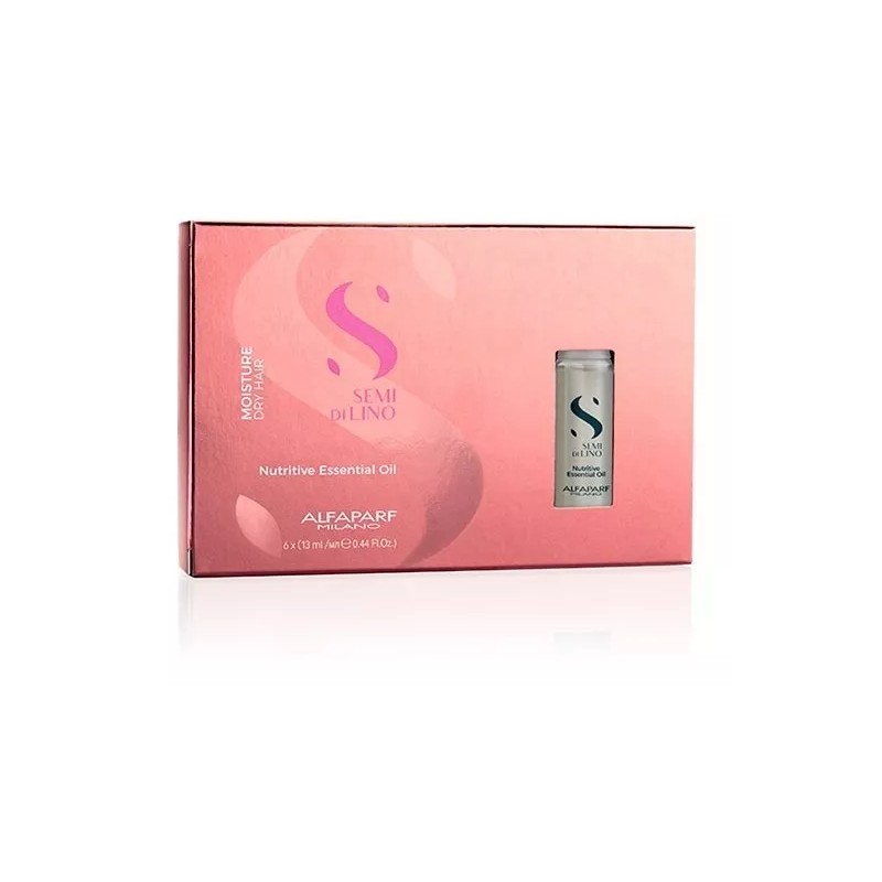 Alfaparf Pack 18 Ampolletas 13ml Alfaparf Semi De Lino Moisture