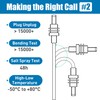 AGVEE 6.6ft Starlink Mini DC to DC Cable – 20V/7A