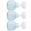 3Pcs PETG Flower Foam Bottle 300ml Mousse Pump Bottle Hand