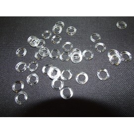 Plastic roman blind rings 13mm - sold loose in 100s