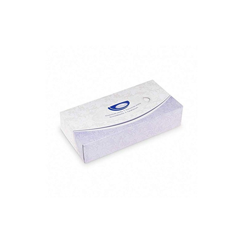 VEPATIM 400 Cosmetic Tissues 100% Cellulose 2-Ply in Dispenser Box