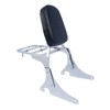 TCMT Backrest Sissy Bar + Luggage Rack Fits For Kawasaki