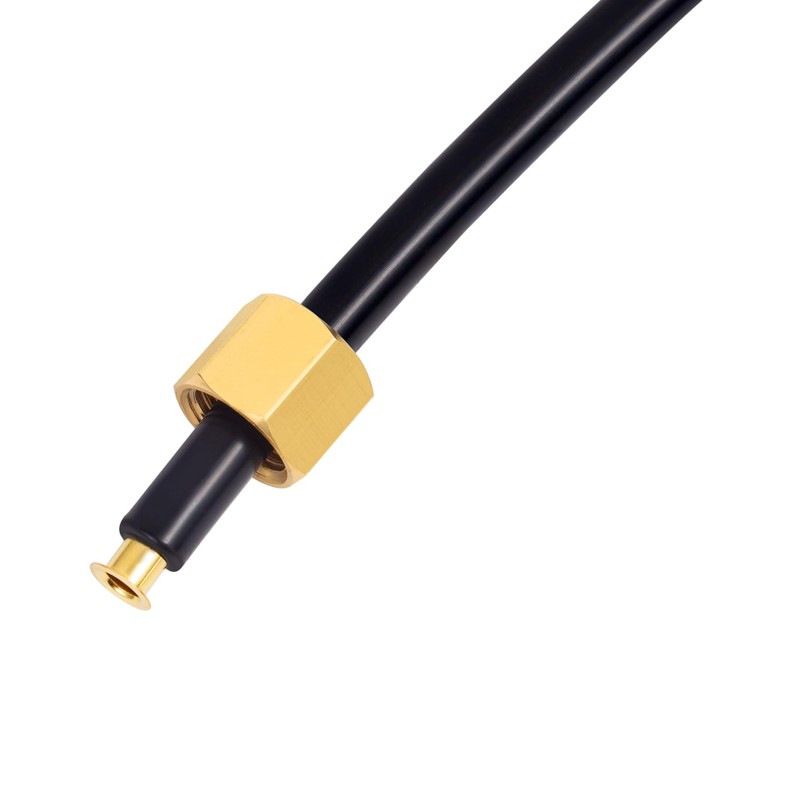 Breezliy 1/4inch Air Compressor Unloader Tube Kit,Compatible Air Compressor Tube